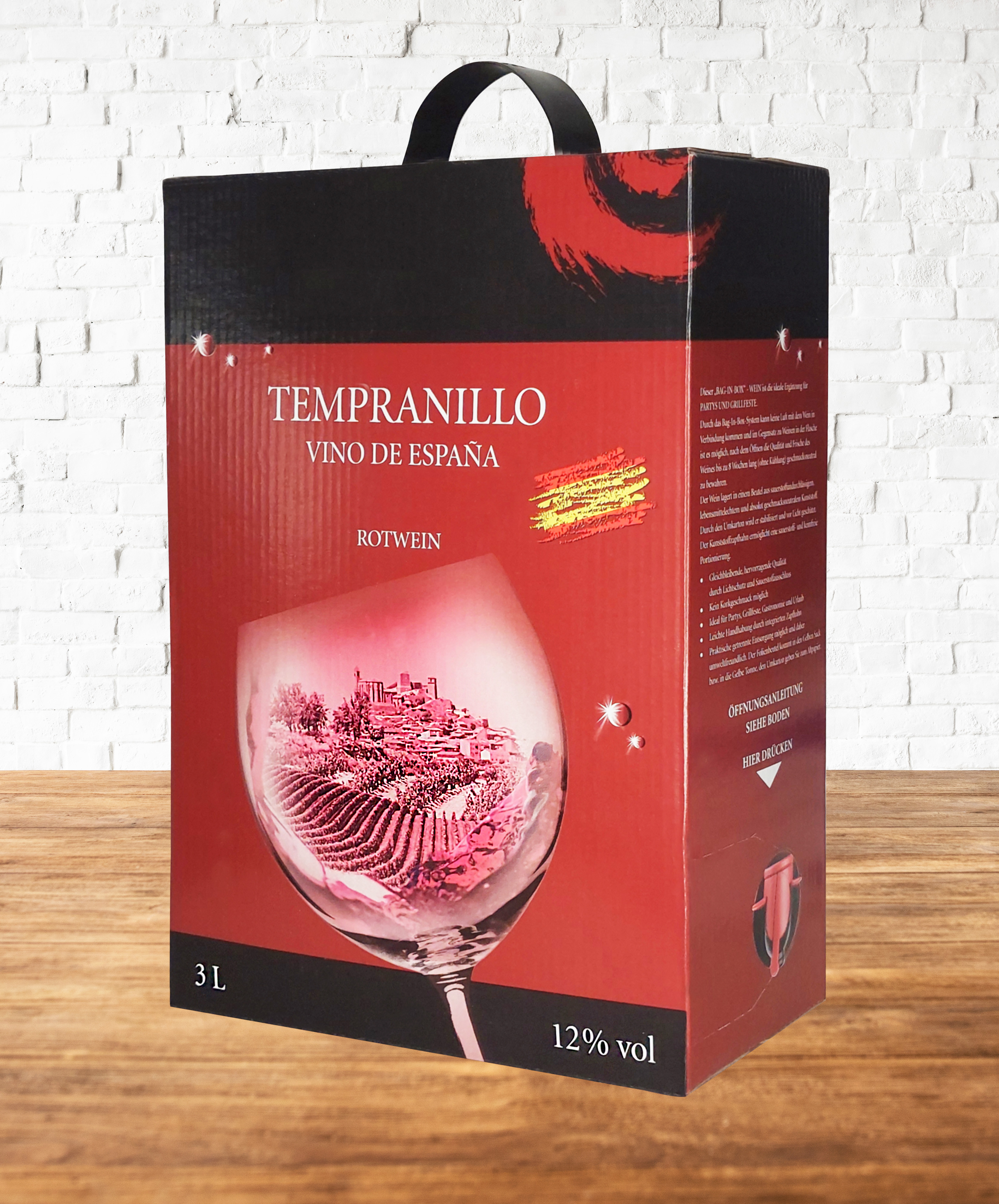 Bag in Box Wein, -Vino Weine Tempranillo Weine - ,Weinhandel,Qualitätsweine Premium - Delicato